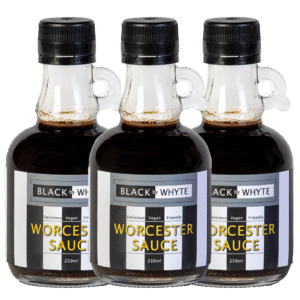 Black by Whyte Worcester Sauce 250 ml bottle 3 pack