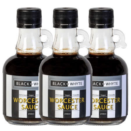 Black by Whyte Worcester Sauce 250 ml bottle 3 pack