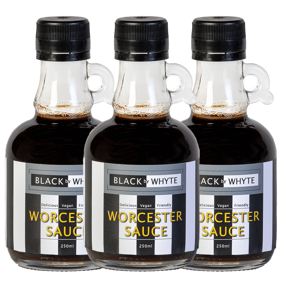 Black by Whyte Worcester Sauce 250 ml bottle 3 pack